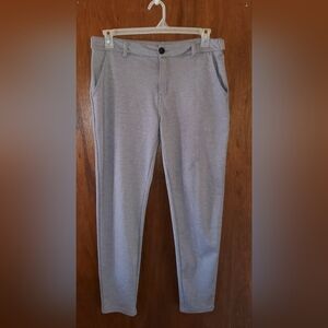 YoungLA Men's Light Gray Stretch Chinos Pants Sz 34x30